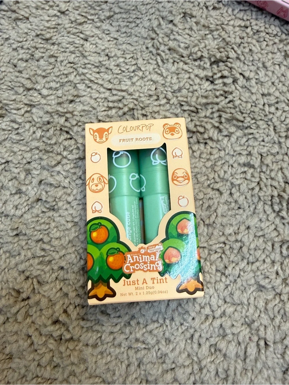 ColourPop Peach Surprise & Orange Cutie Mini Tint Duo - Peach Packaging